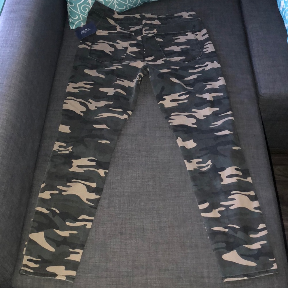Brand new camo jeans